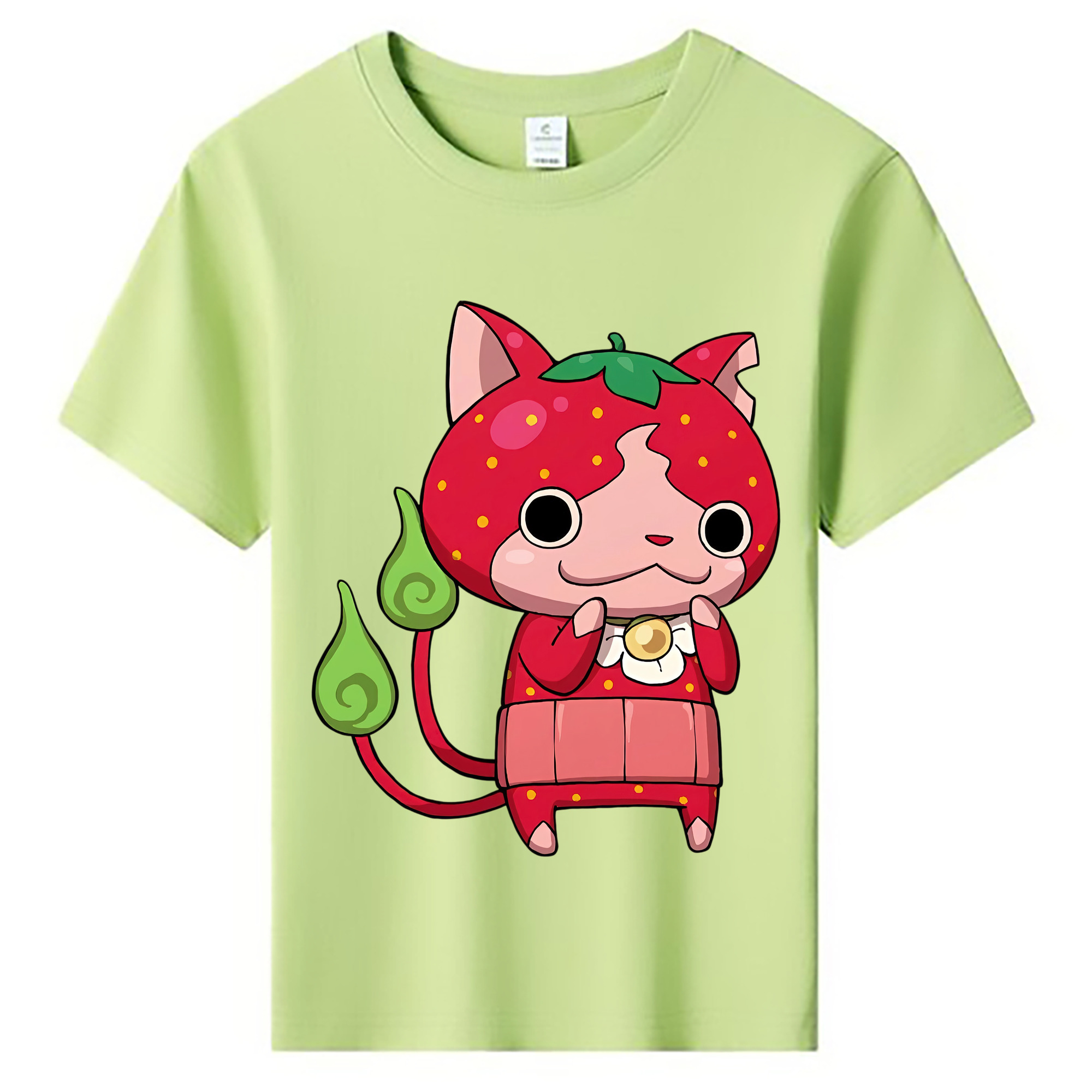 （画像用） 妖怪ウォッチ Yo-kai Watch 綿100％キッズTシャツ（フロントプリント）